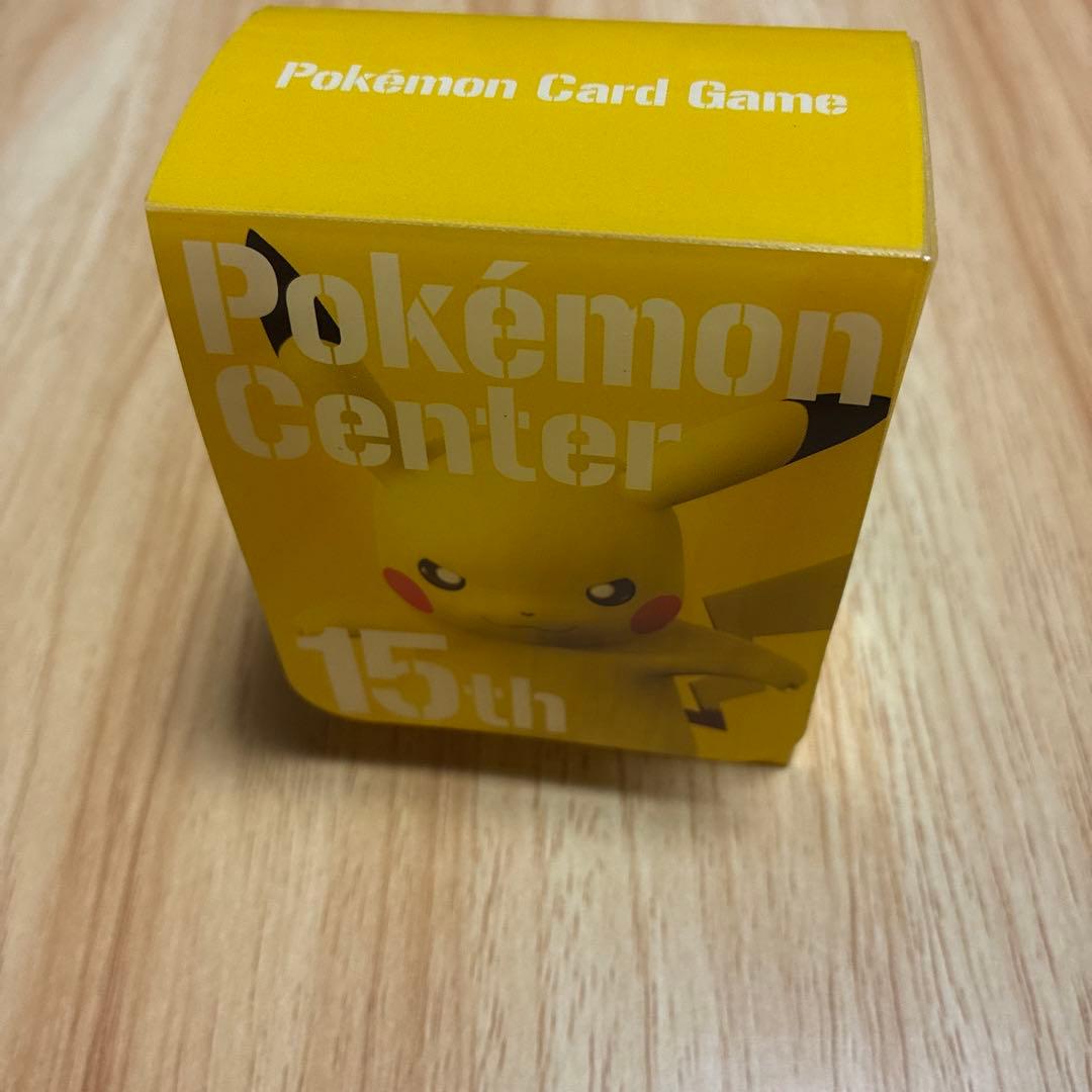ポケモンセンター15周年記念　デッキケースとスリーブ☆