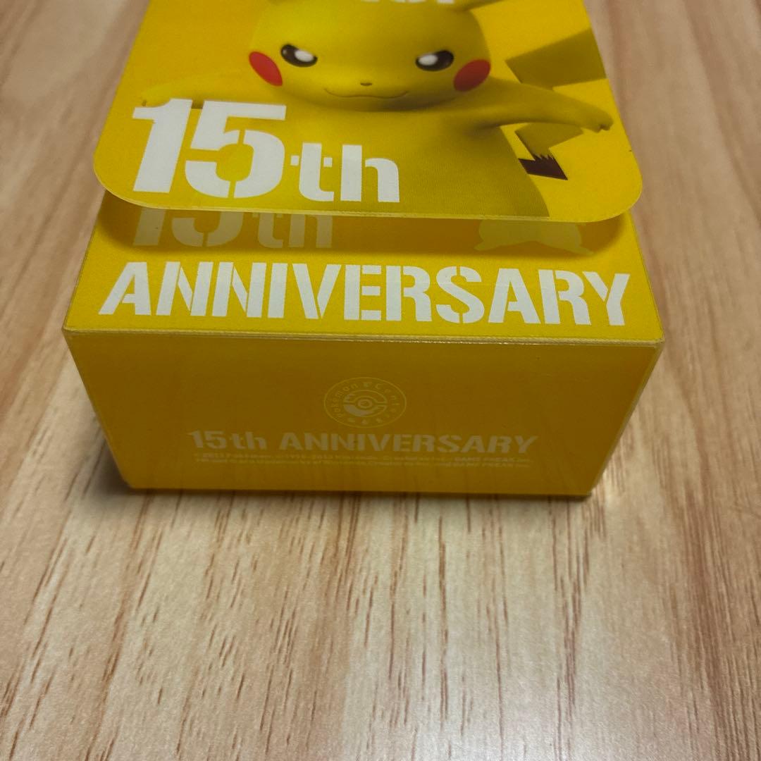 ポケモンセンター15周年記念　デッキケースとスリーブ☆