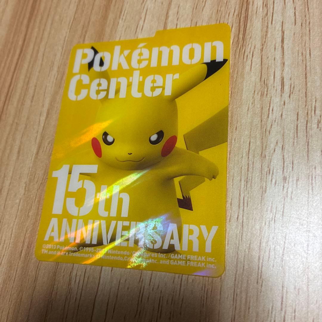 ポケモンセンター15周年記念　デッキケースとスリーブ☆