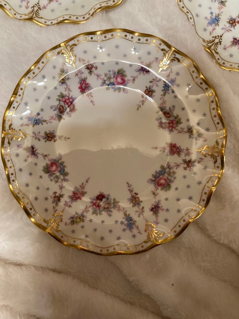  CROWN DERBY ロイヤルアントワネット1式16点 新品未使用