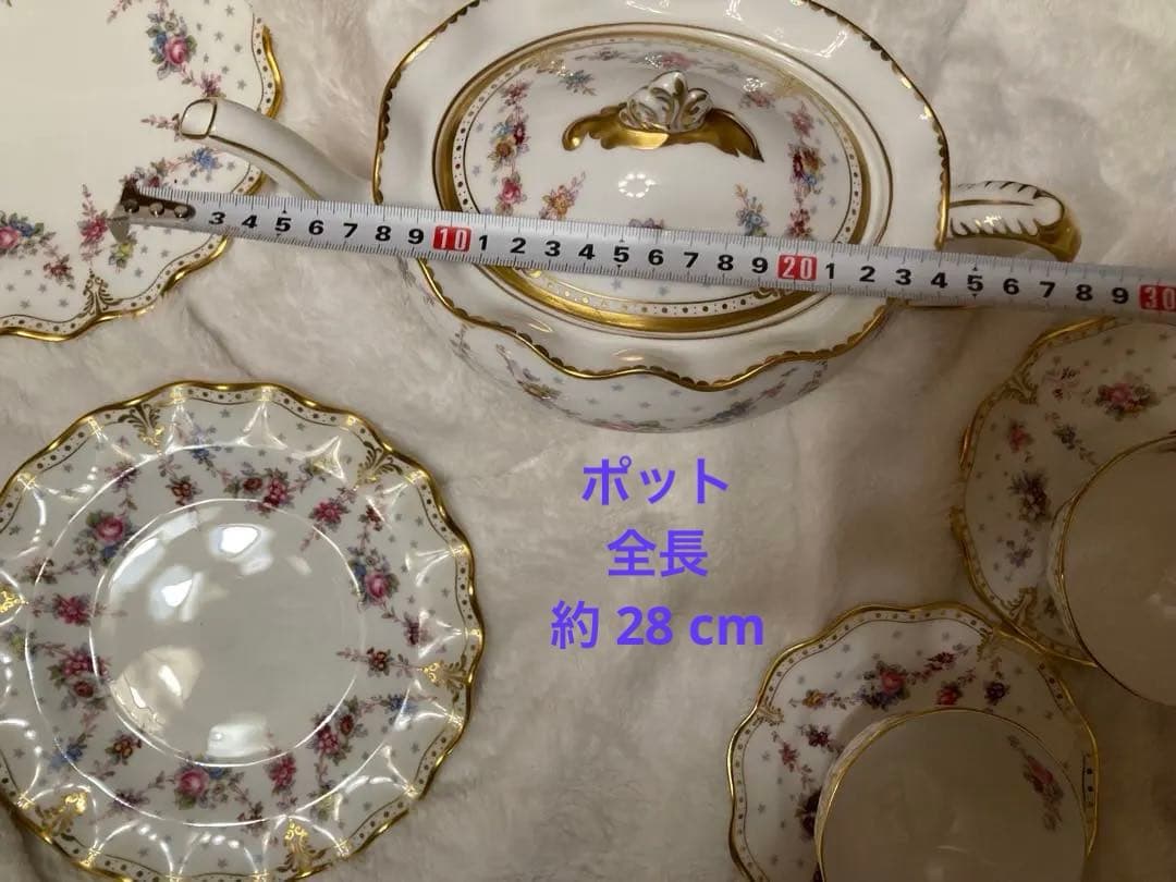  CROWN DERBY ロイヤルアントワネット1式16点 新品未使用