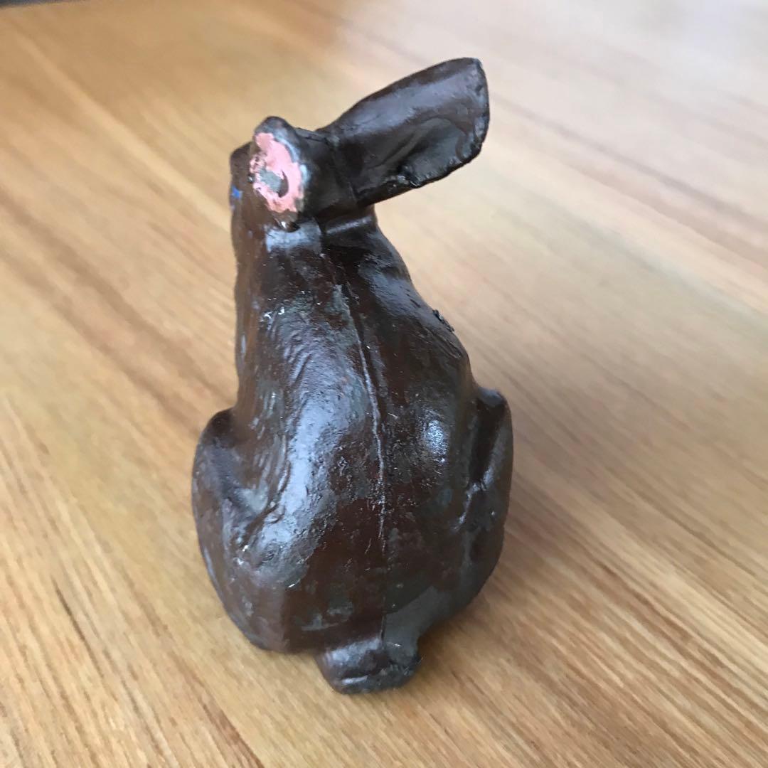 アンティーク   ウサギの置物