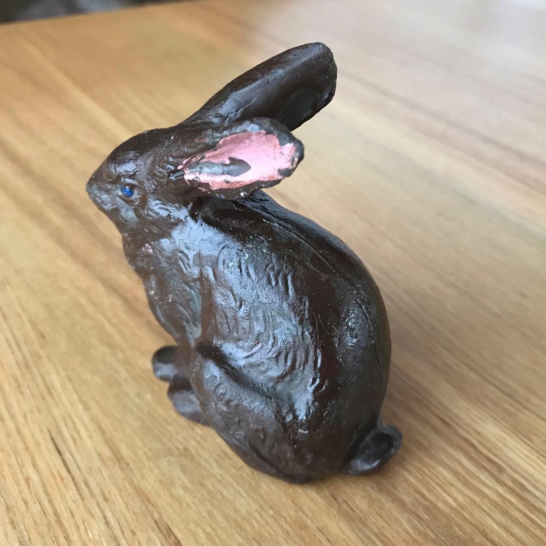 アンティーク   ウサギの置物