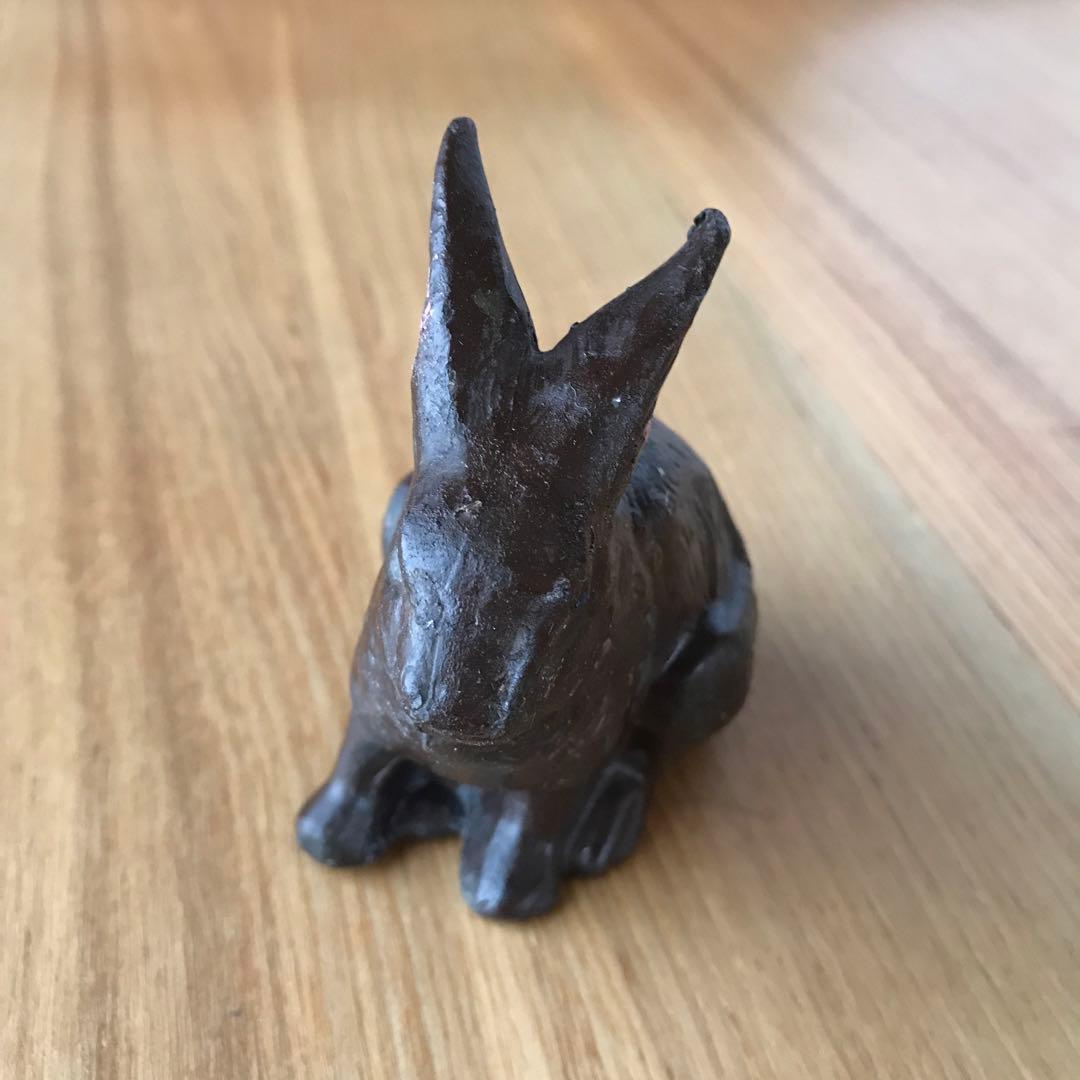 アンティーク   ウサギの置物