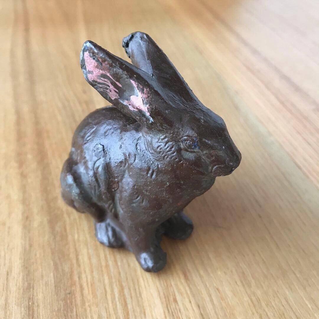 アンティーク   ウサギの置物
