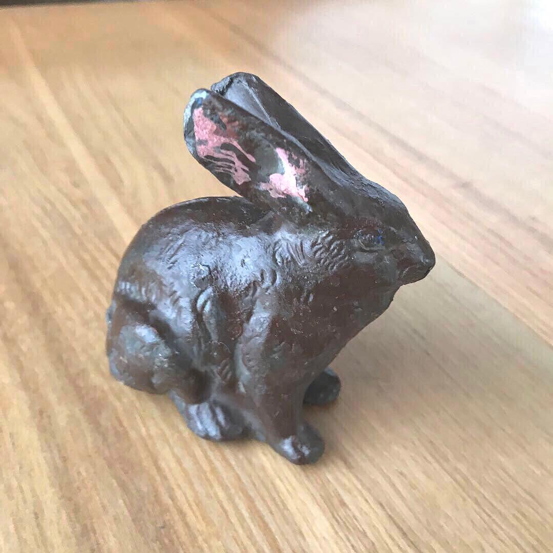 アンティーク   ウサギの置物