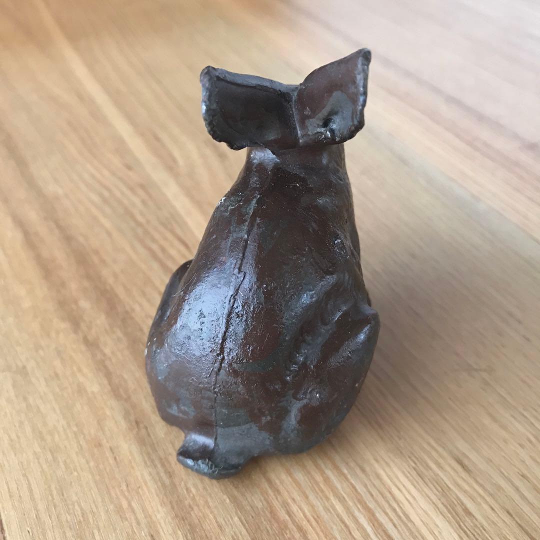 アンティーク   ウサギの置物