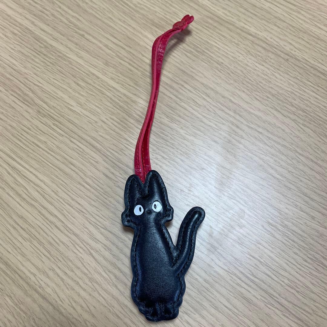 ジブリ　魔女の宅急便　ジジ　チャーム時計　キーホルダー　黒猫　1989年