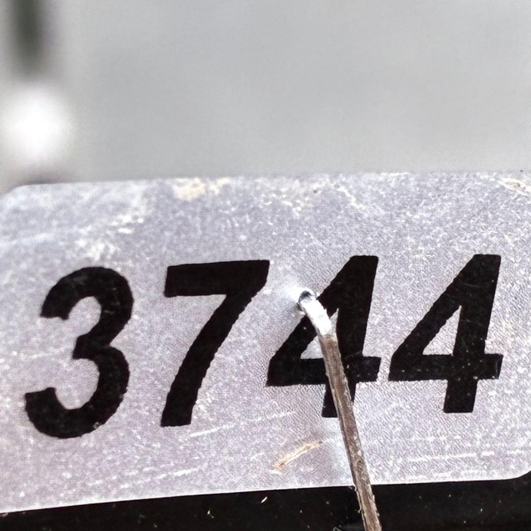 3744☘️レア☘️⭐️白抜け紅かすりピコティー⭐️小中輪⭐️コロコロ⭐️コンパクト⭐️