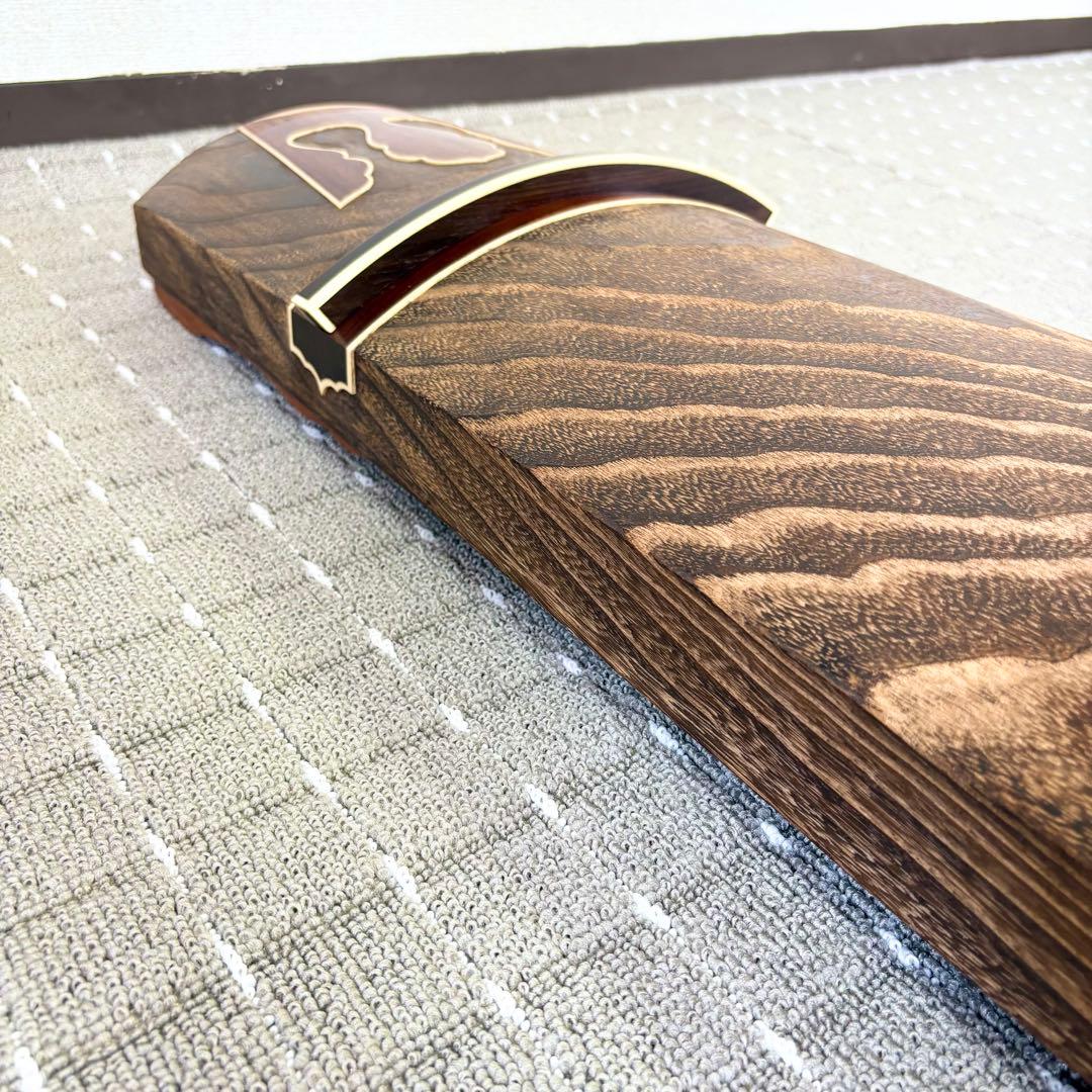 新品未使用 お琴 フルセット付属品付 上角すだれ彫 定価35万円相当 糸張り込