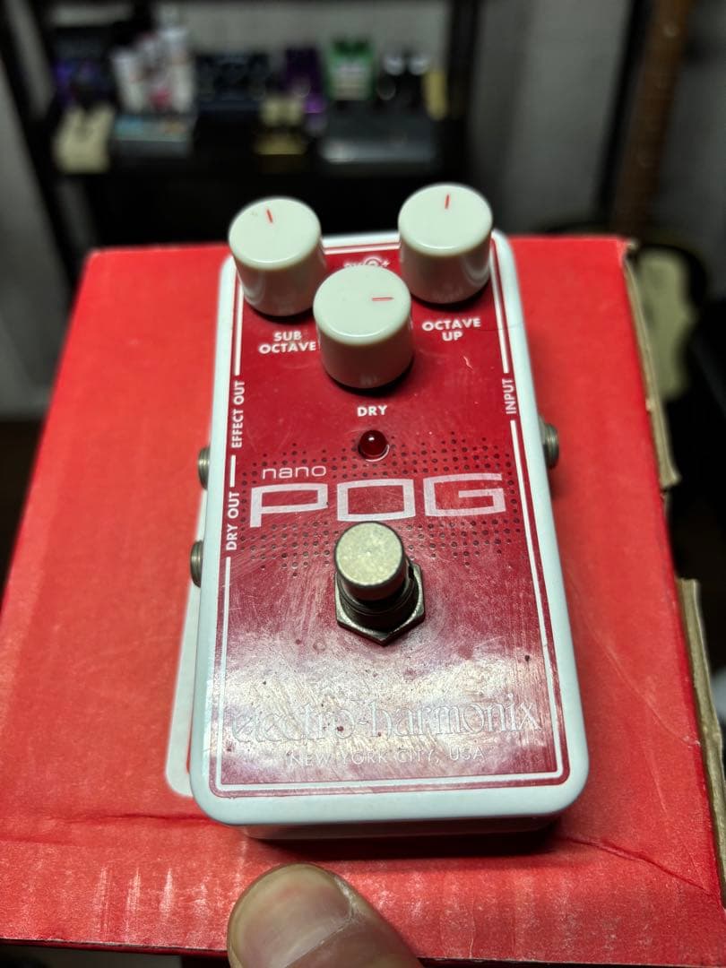 electro-harmonix nano POG ギターエフェクター　nano