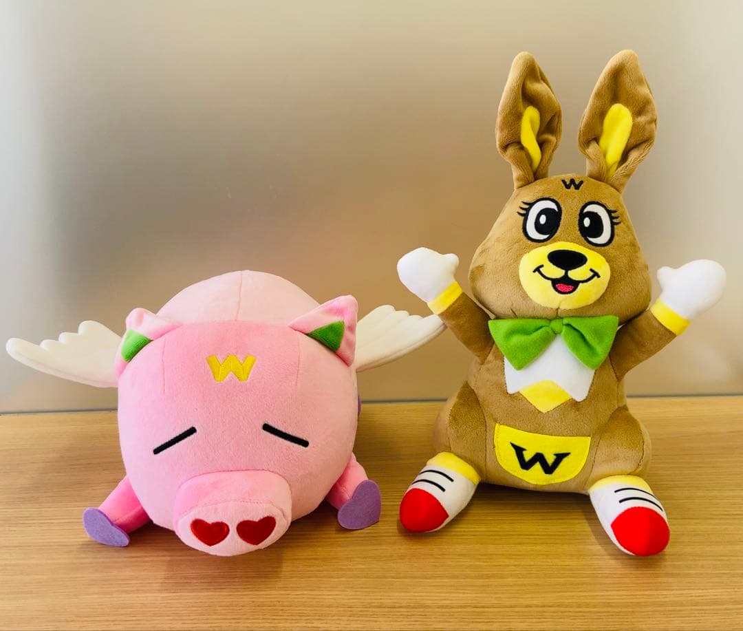 蕨市　THE ALFEE 高見沢俊彦 エンジェルわらぶー ぬいぐるみ　ワラビー