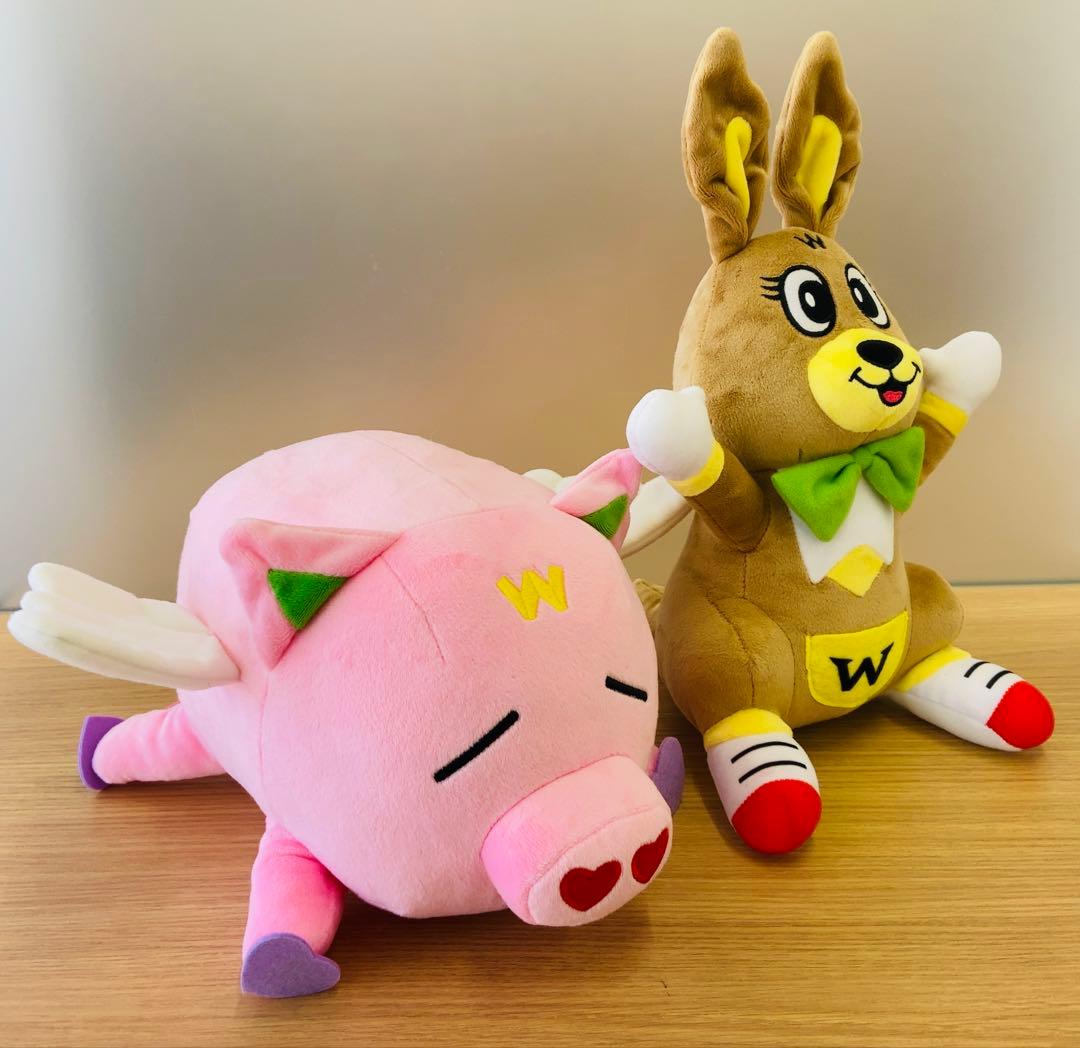 蕨市　THE ALFEE 高見沢俊彦 エンジェルわらぶー ぬいぐるみ　ワラビー