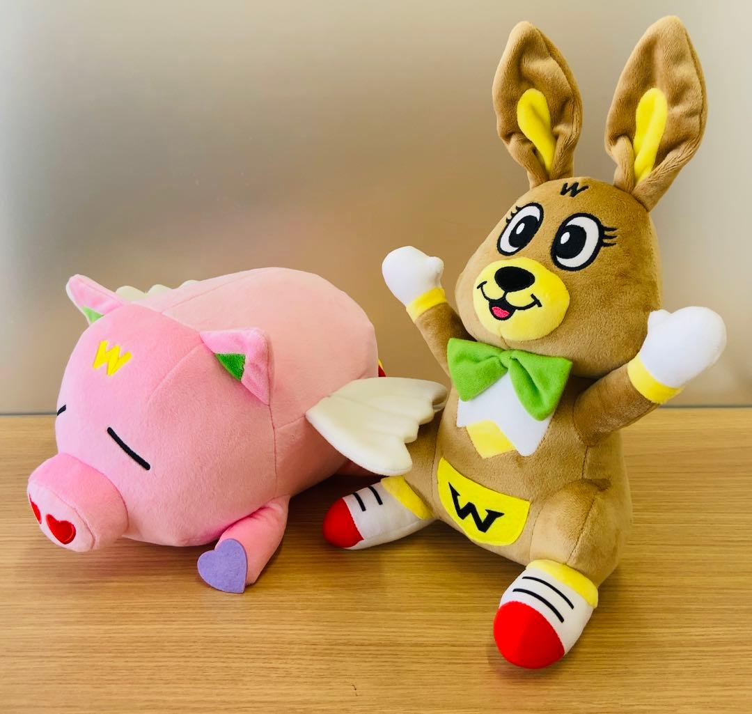 蕨市　THE ALFEE 高見沢俊彦 エンジェルわらぶー ぬいぐるみ　ワラビー