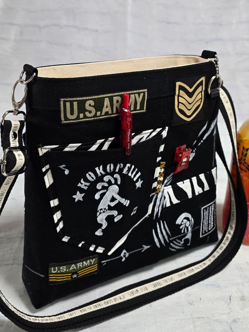 デニムリメイクバッグ＆サコッシュ cool＆beauty 2点 ココペリさん♥