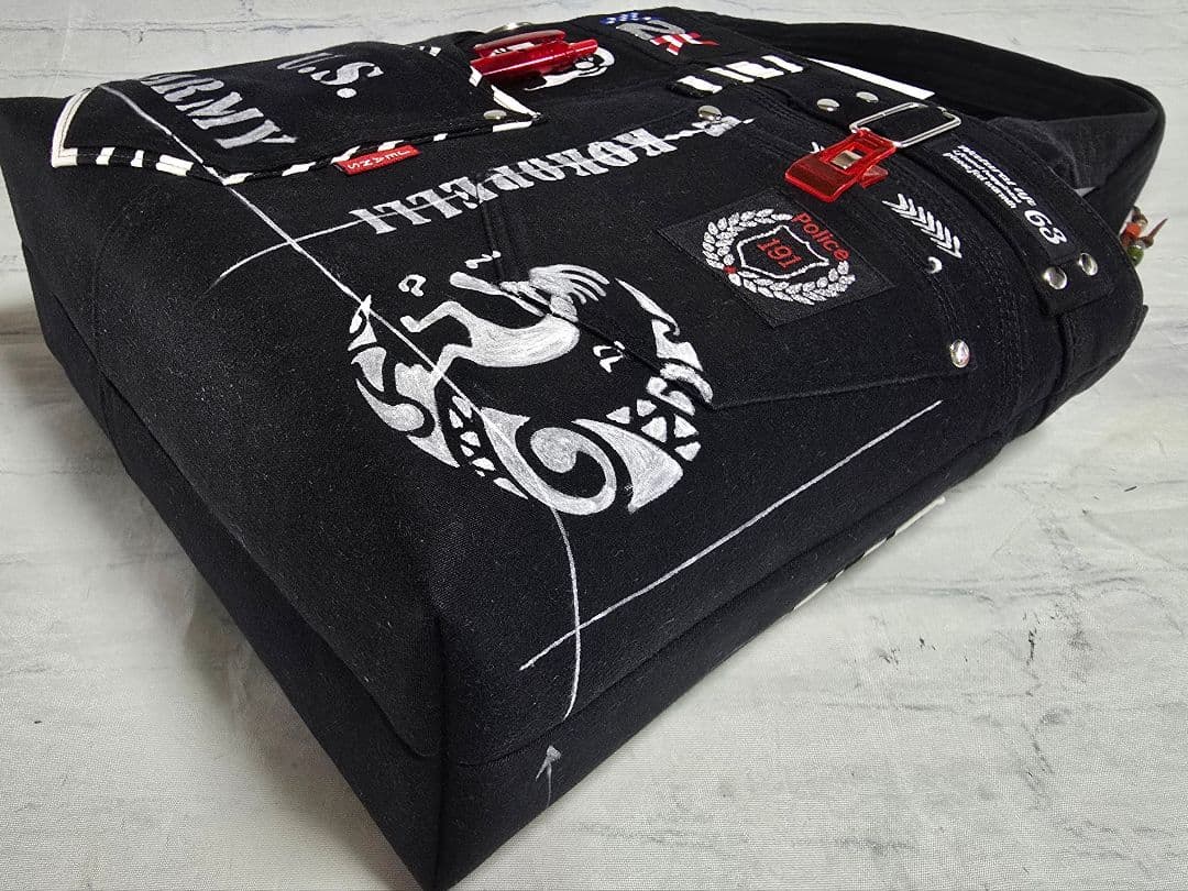 デニムリメイクバッグ＆サコッシュ cool＆beauty 2点 ココペリさん♥