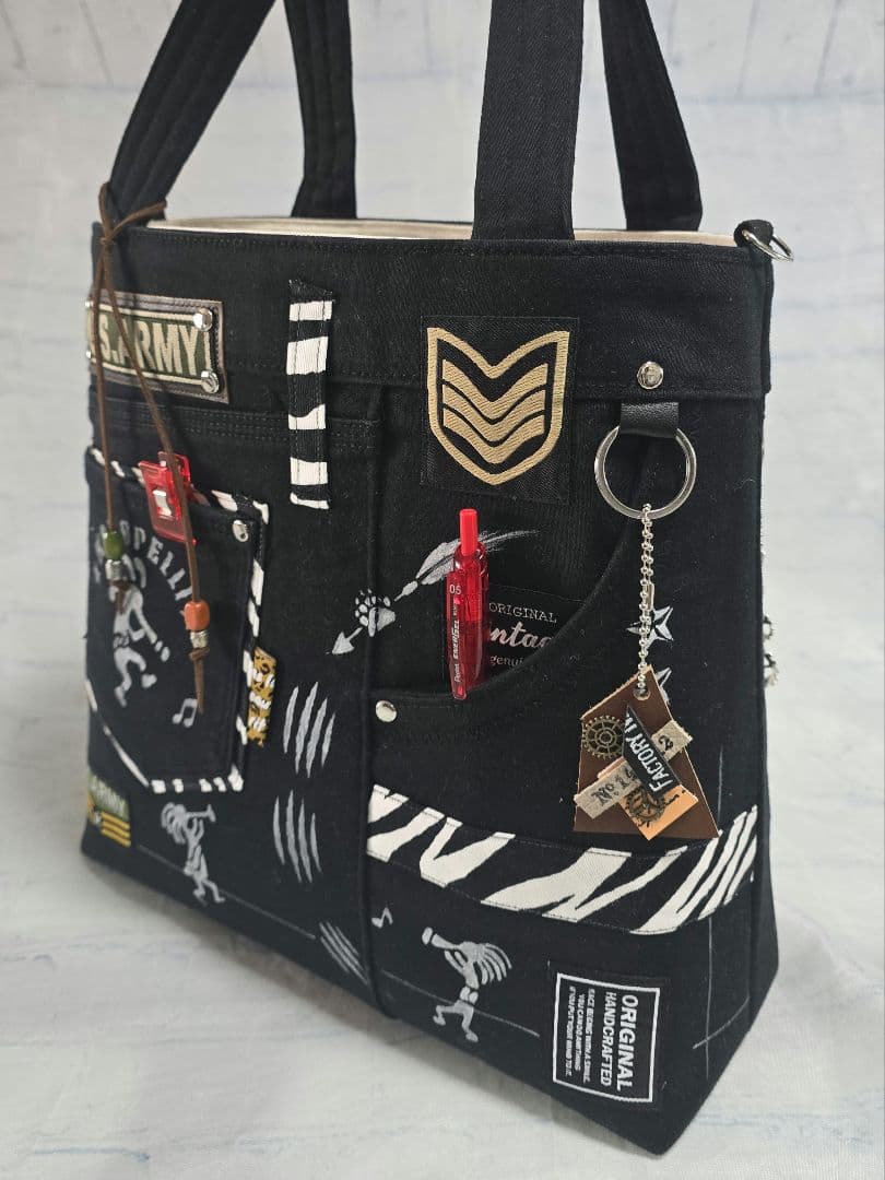 デニムリメイクバッグ＆サコッシュ cool＆beauty 2点 ココペリさん♥