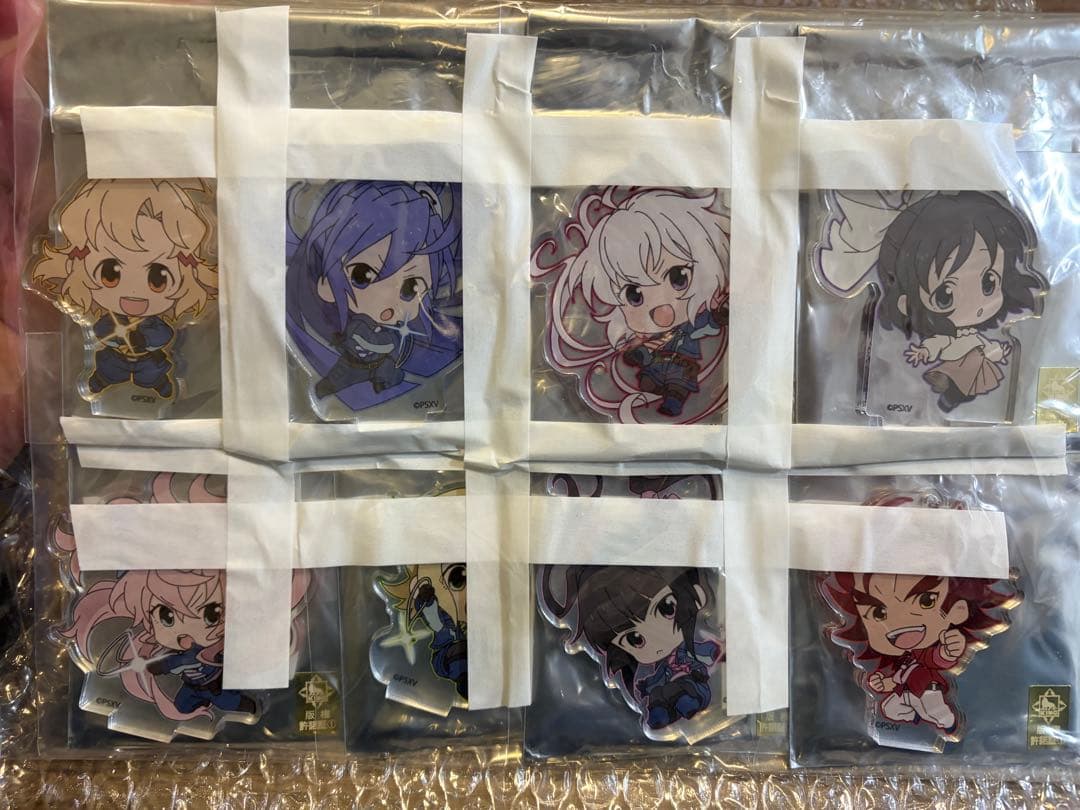 戦記絶唱シンフォギアXV,XD コラボカフェ、きゃらドリ、アクリルキーホルダー