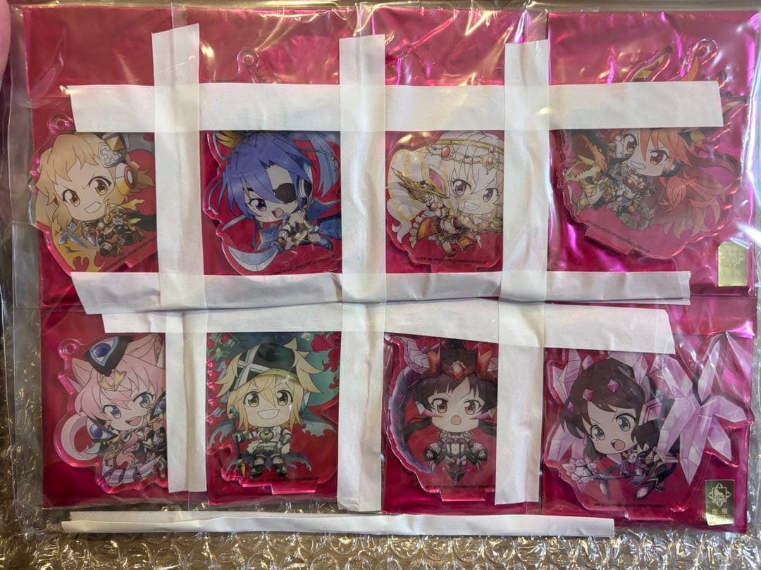 戦記絶唱シンフォギアXV,XD コラボカフェ、きゃらドリ、アクリルキーホルダー