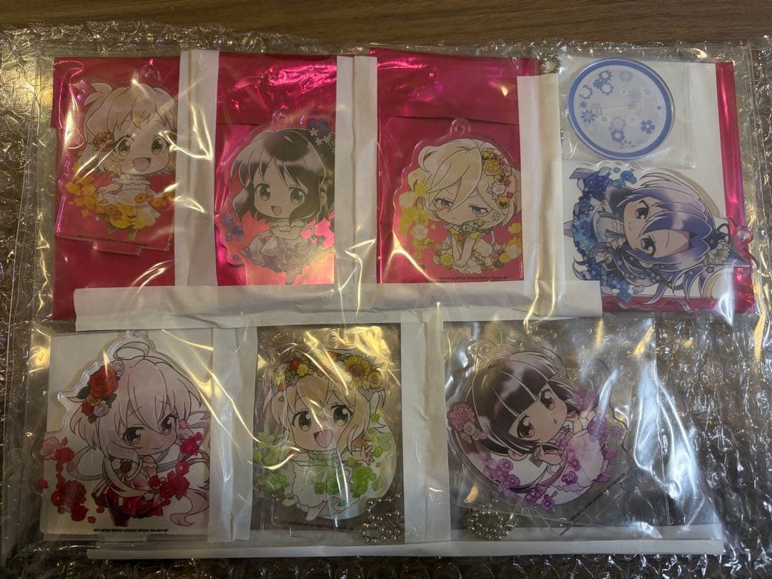 戦記絶唱シンフォギアXV,XD コラボカフェ、きゃらドリ、アクリルキーホルダー