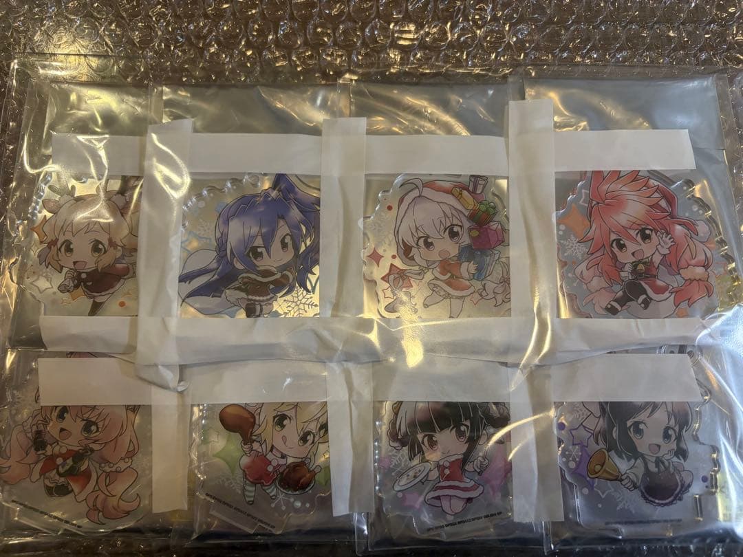 戦記絶唱シンフォギアXV,XD コラボカフェ、きゃらドリ、アクリルキーホルダー