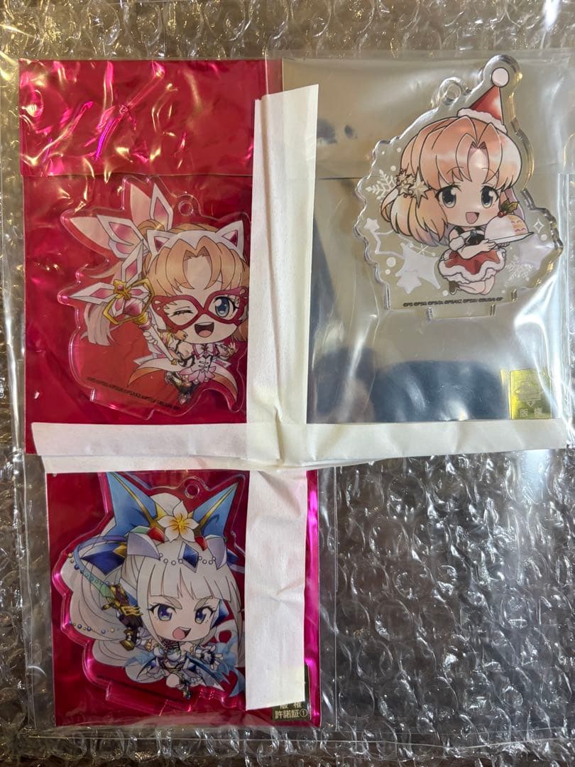 戦記絶唱シンフォギアXV,XD コラボカフェ、きゃらドリ、アクリルキーホルダー