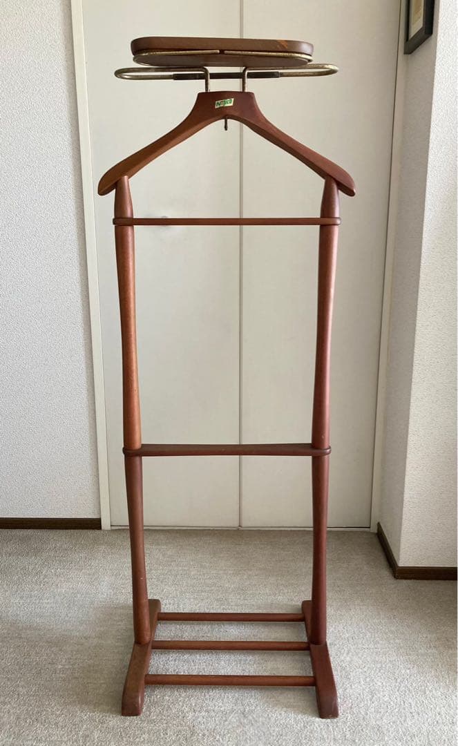 Najico ナジコ　木製ハンガー ハンガーラック スーツ 洋服掛 ヴィンテージ