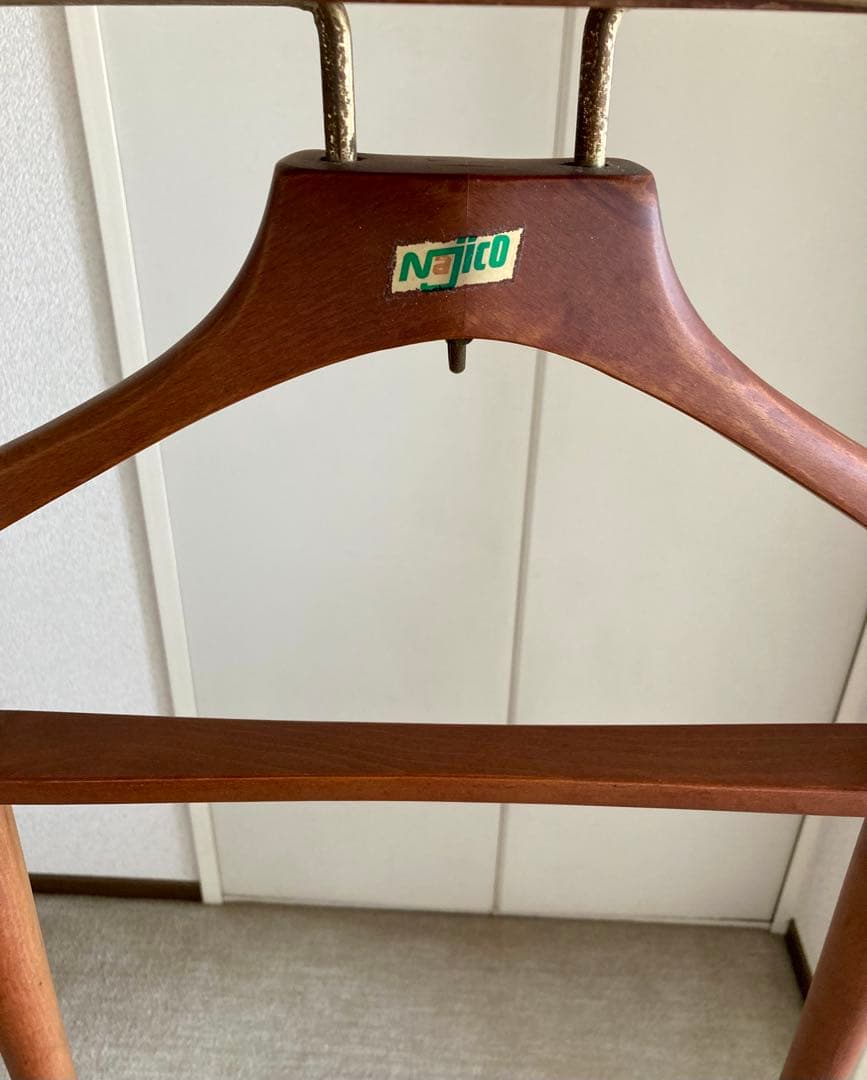 Najico ナジコ　木製ハンガー ハンガーラック スーツ 洋服掛 ヴィンテージ
