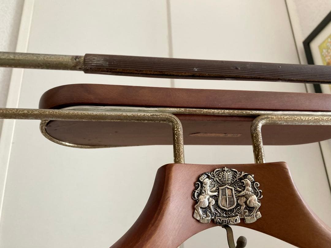 Najico ナジコ　木製ハンガー ハンガーラック スーツ 洋服掛 ヴィンテージ