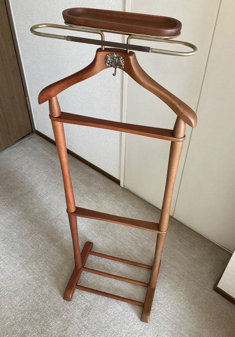 Najico ナジコ　木製ハンガー ハンガーラック スーツ 洋服掛 ヴィンテージ