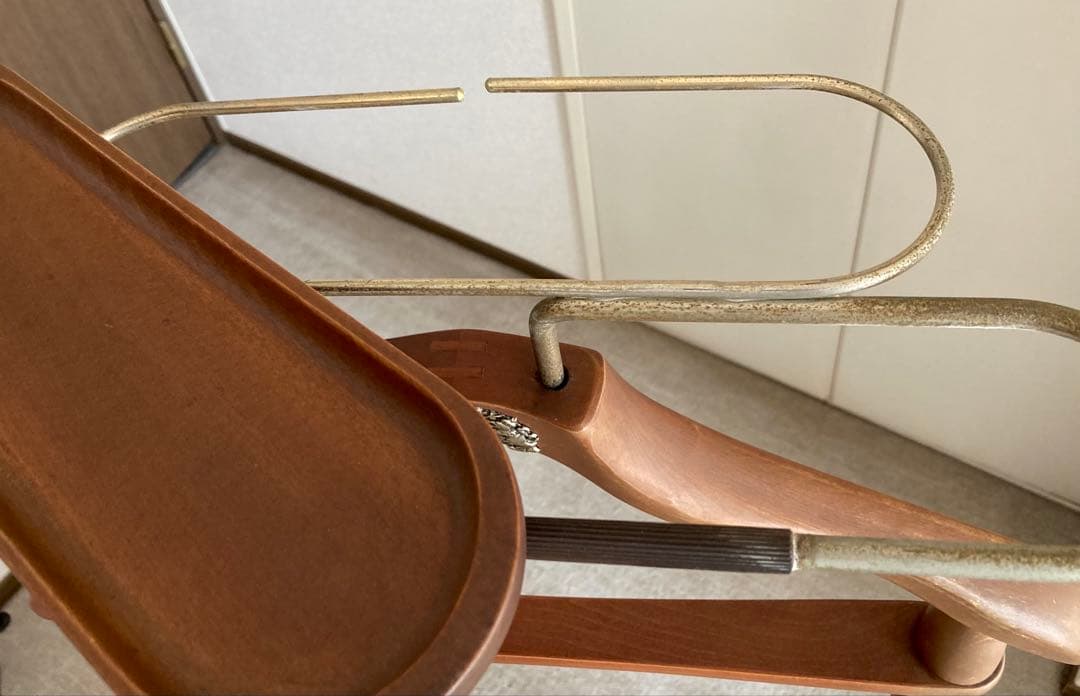 Najico ナジコ　木製ハンガー ハンガーラック スーツ 洋服掛 ヴィンテージ