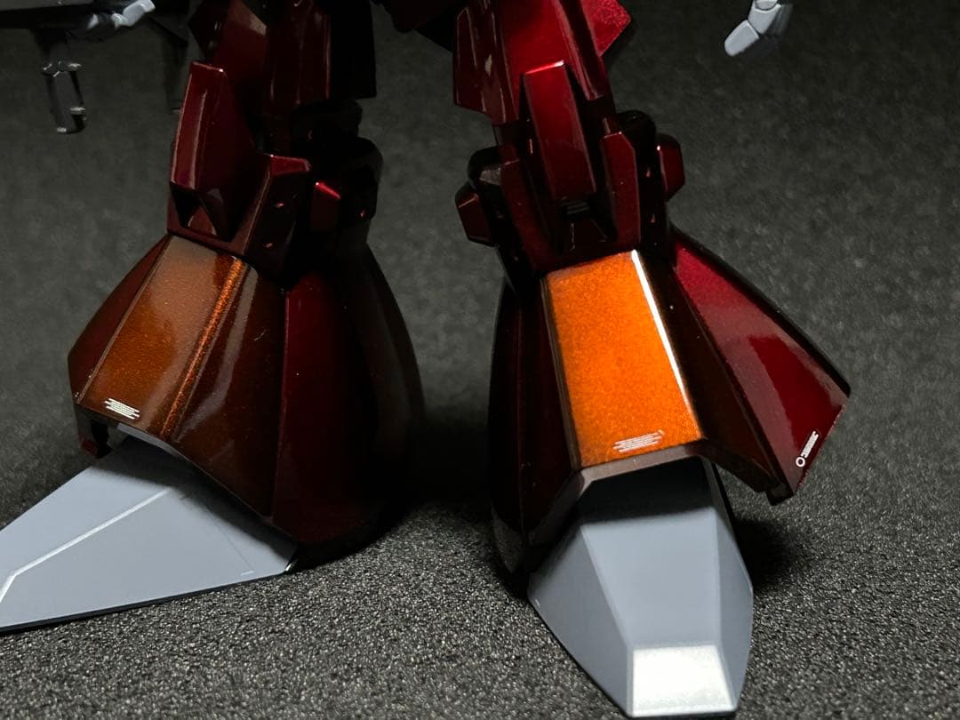 MGリックディアスクワトロ機　キャンディーグラデーション塗装完成品