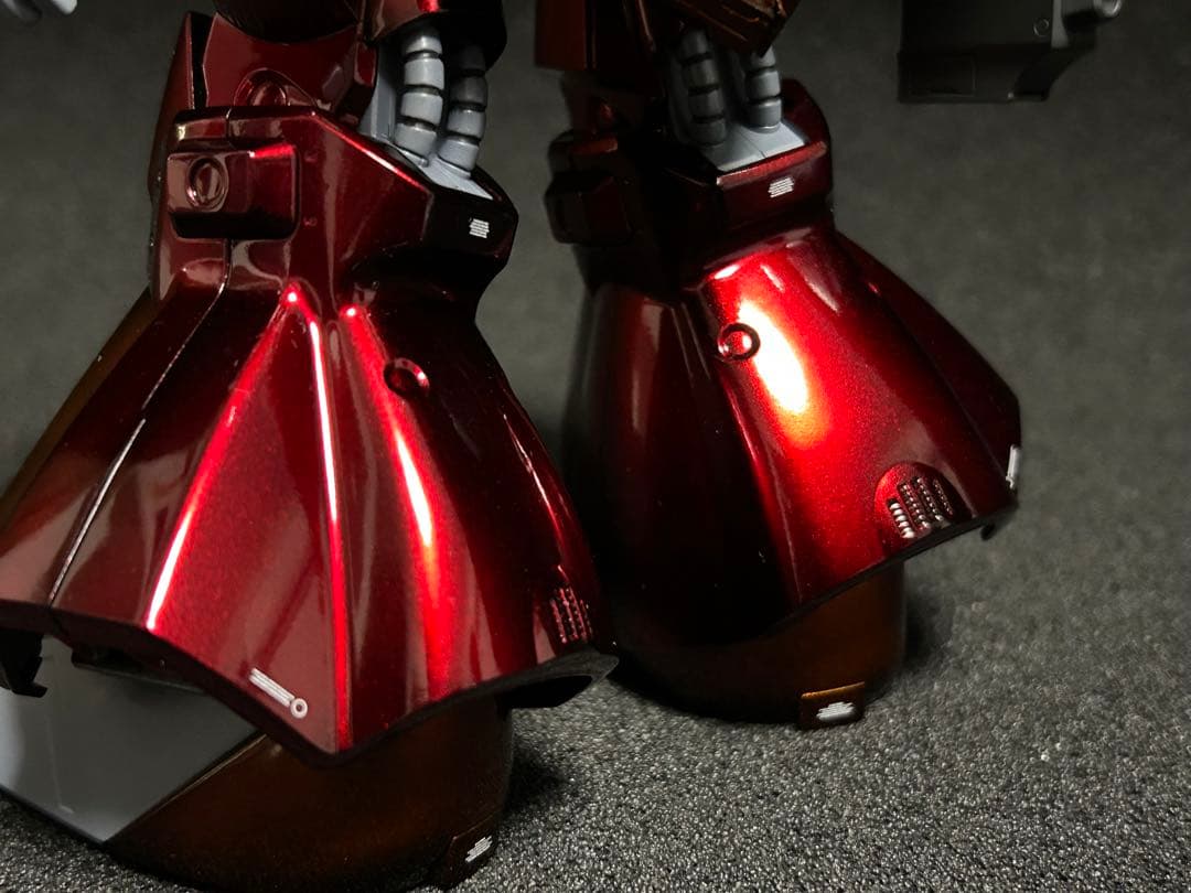 MGリックディアスクワトロ機　キャンディーグラデーション塗装完成品