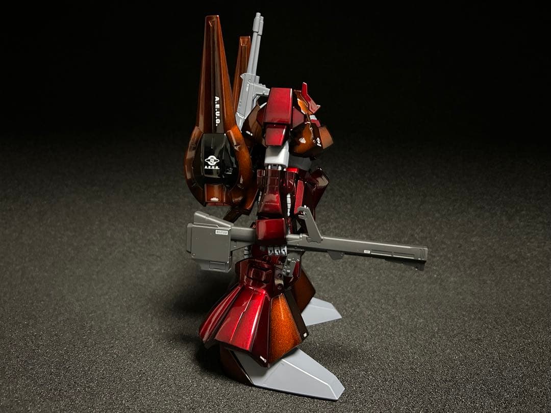 MGリックディアスクワトロ機　キャンディーグラデーション塗装完成品