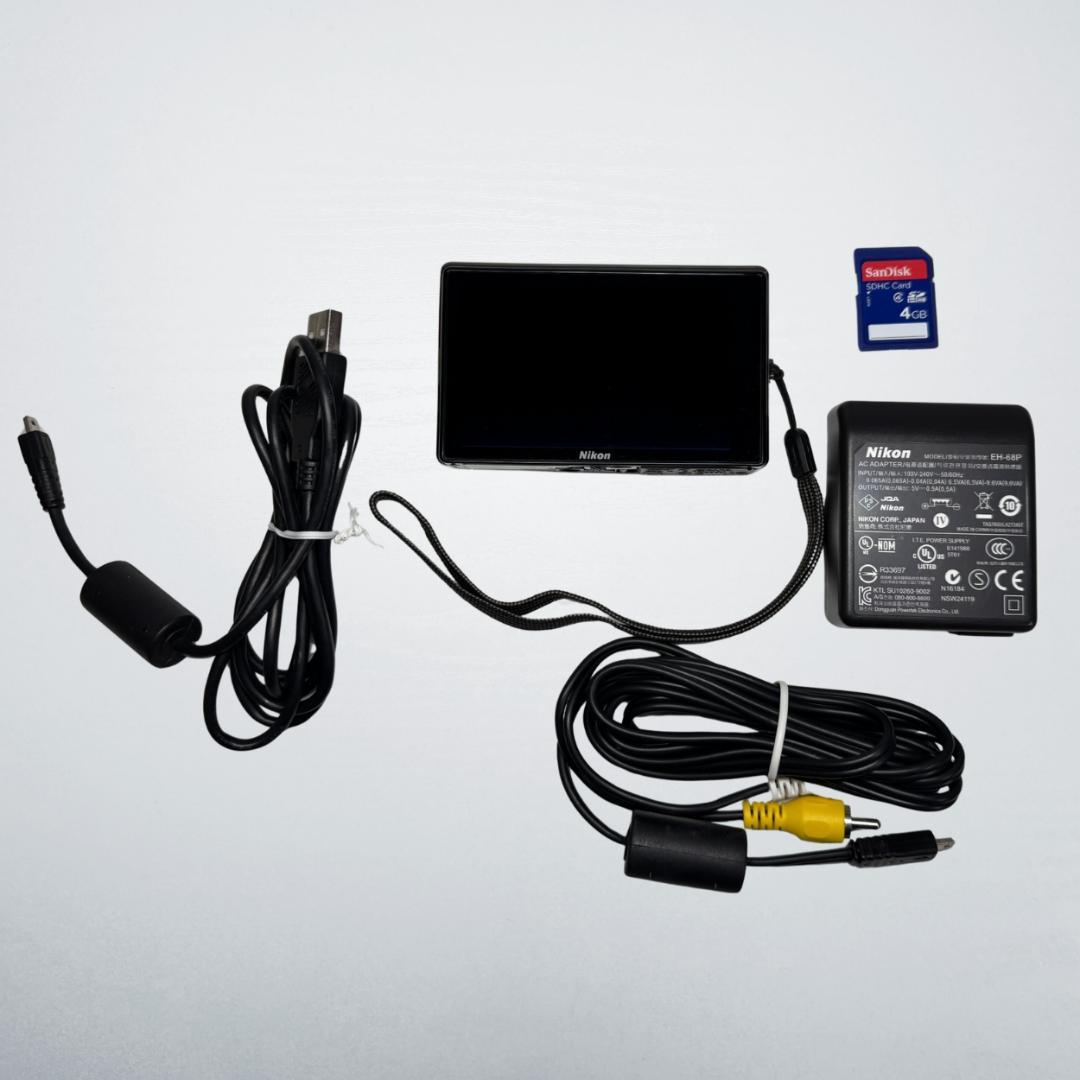 Nikon COOLPIX S70 ブラック タッチパネル 動作品 付属品多数