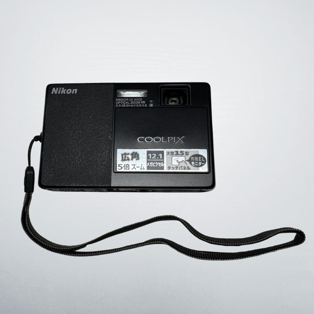 Nikon COOLPIX S70 ブラック タッチパネル 動作品 付属品多数