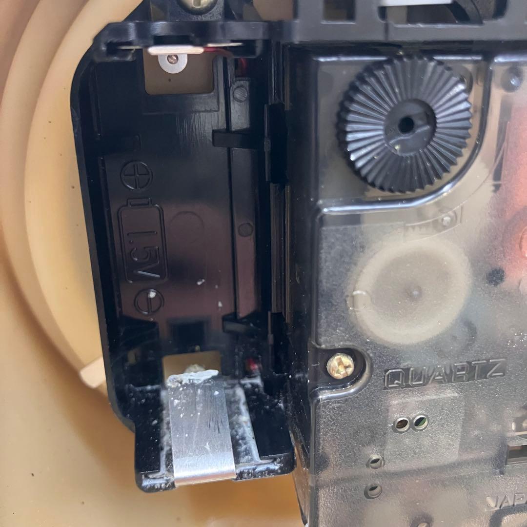 【動作OK】シチズン 置時計 美閃の女神 振り子時計 女神像 ブロンズ調