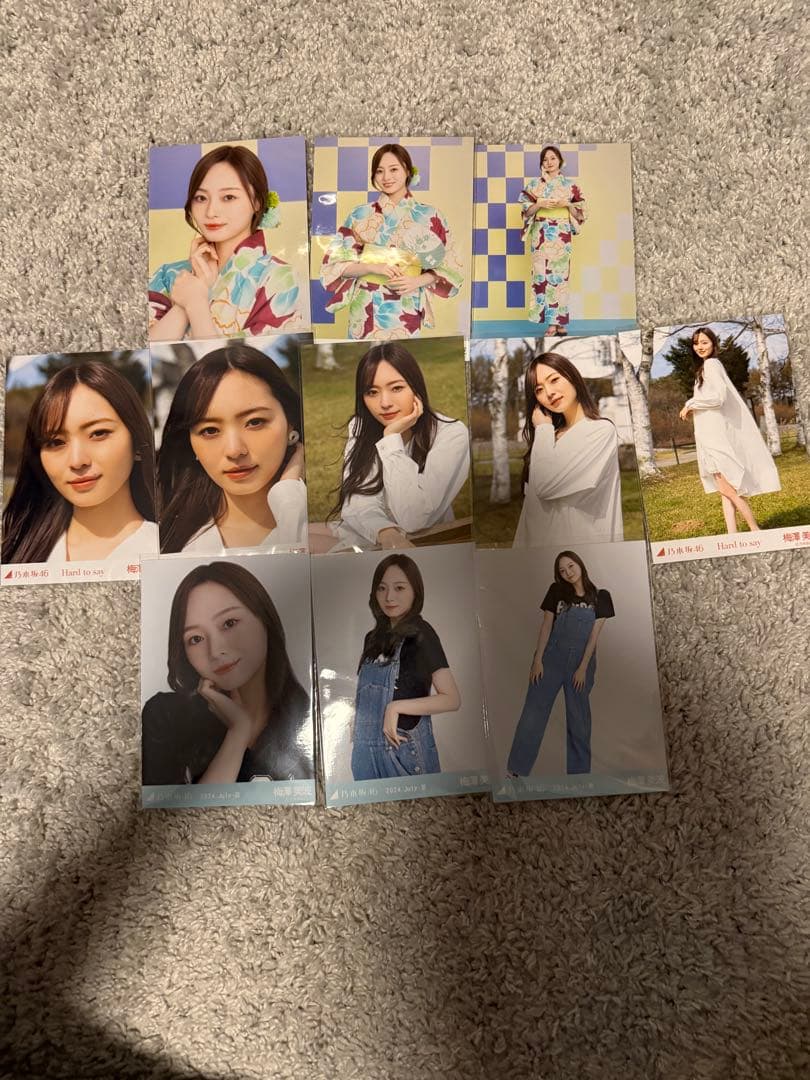 乃木坂46梅澤美波生写真 コンプまとめ売り