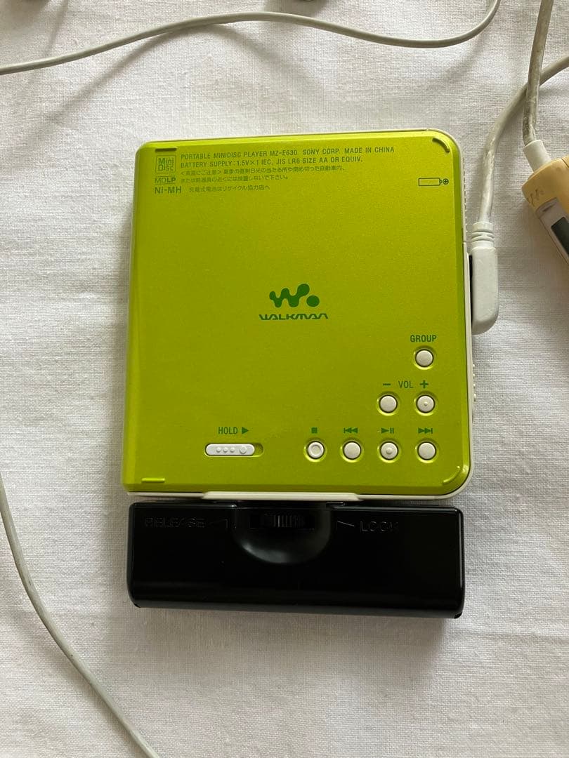 SONY ウォークマン グリーンMz-e630
