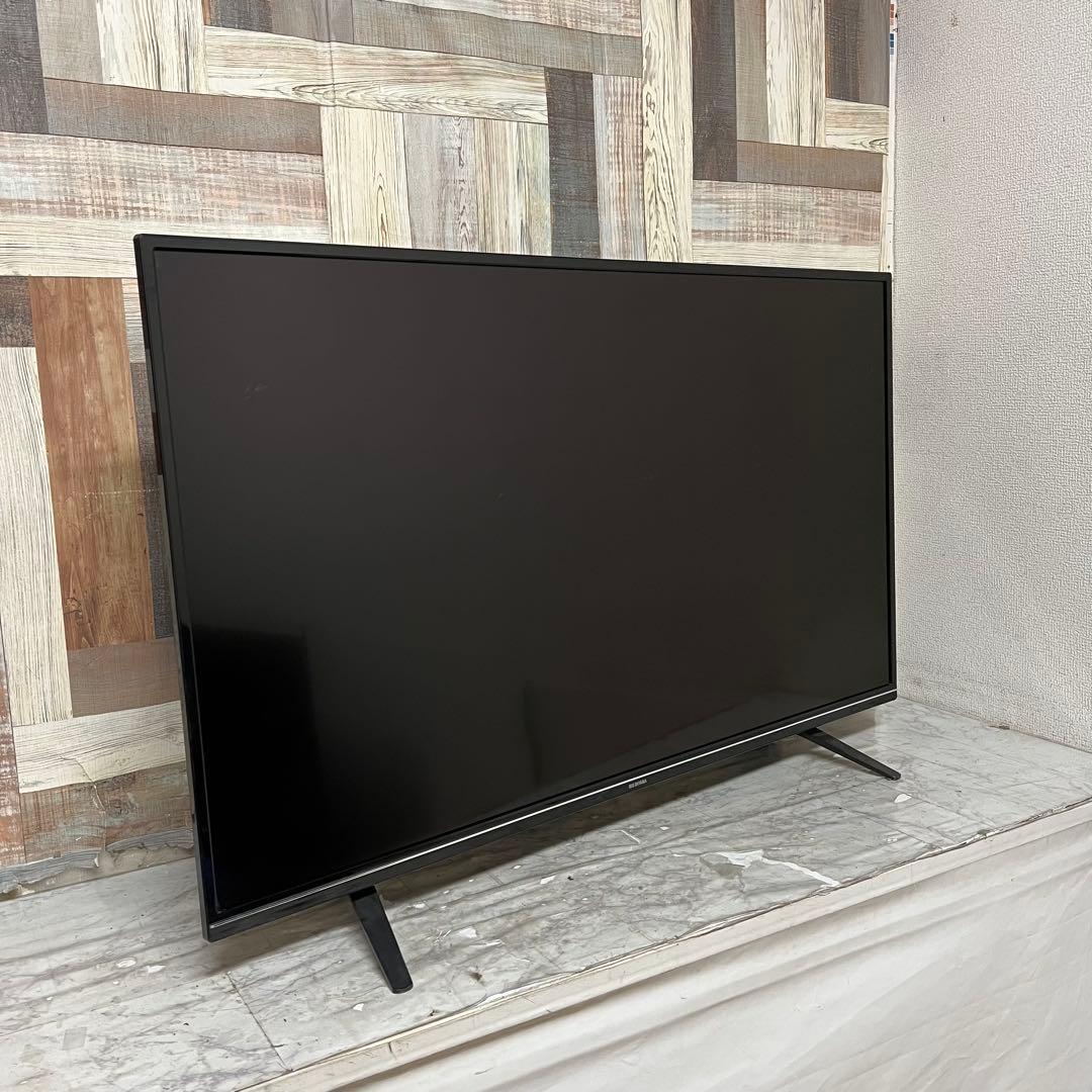 全国送料込❣️アイリスオーヤマ49型4K液晶テレビWチューナー外付けHDD録画可能