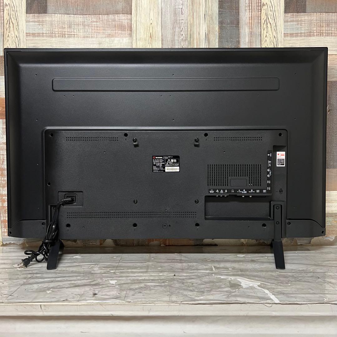 全国送料込❣️アイリスオーヤマ49型4K液晶テレビWチューナー外付けHDD録画可能