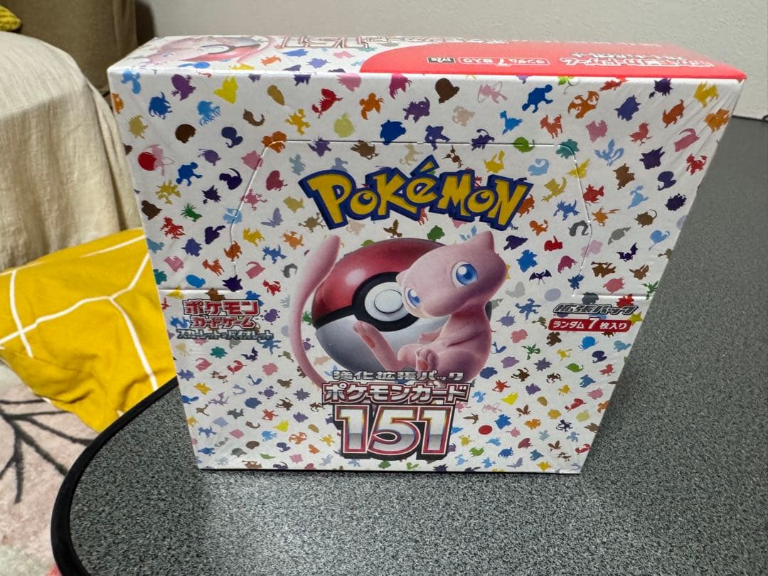 ポケモンカード151未開封　シュリンク付き
