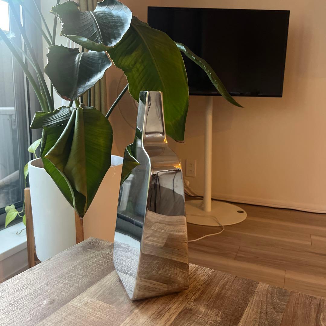 フィリッピ　ドイツ・ステンレス花瓶(小)