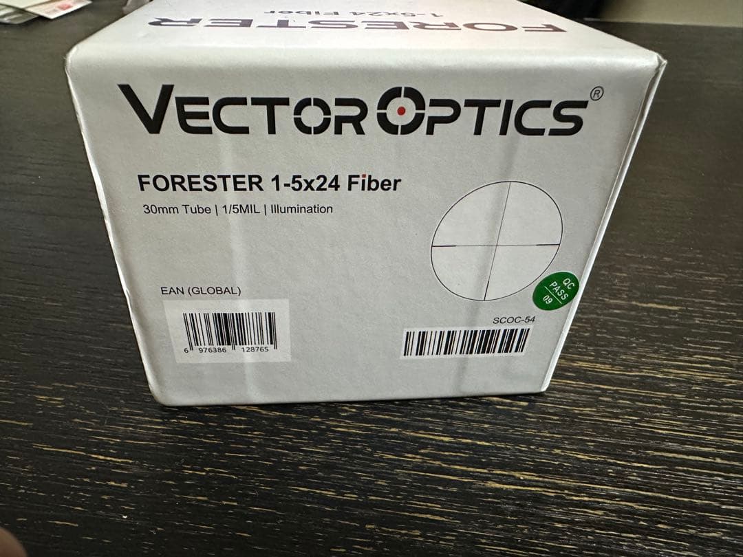 トイガン Vector Optics Forester 1-5x24 Fiber