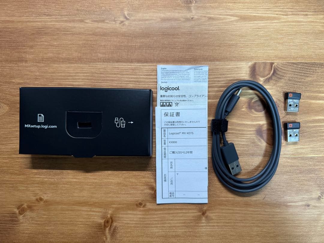 G*o様 【Logicool】MX KEYS KX800 グラファイト おまけ付