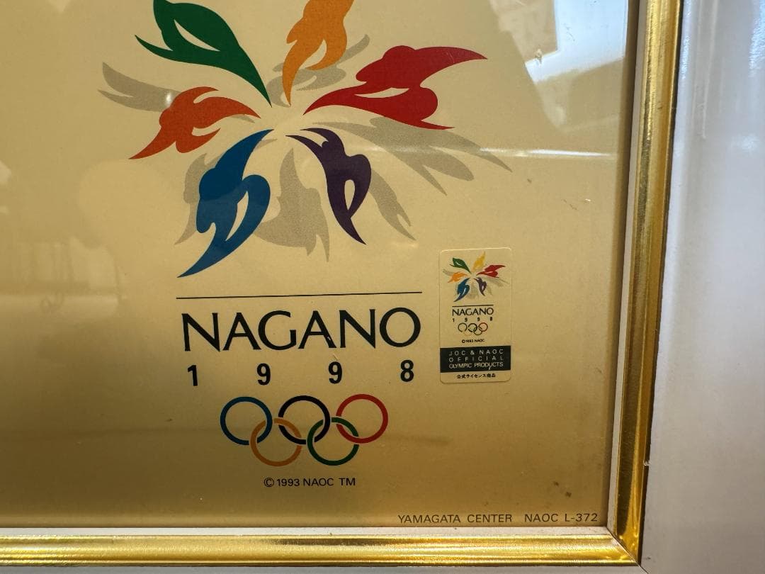 NAGANO 1998 冬季オリンピック ポスター
