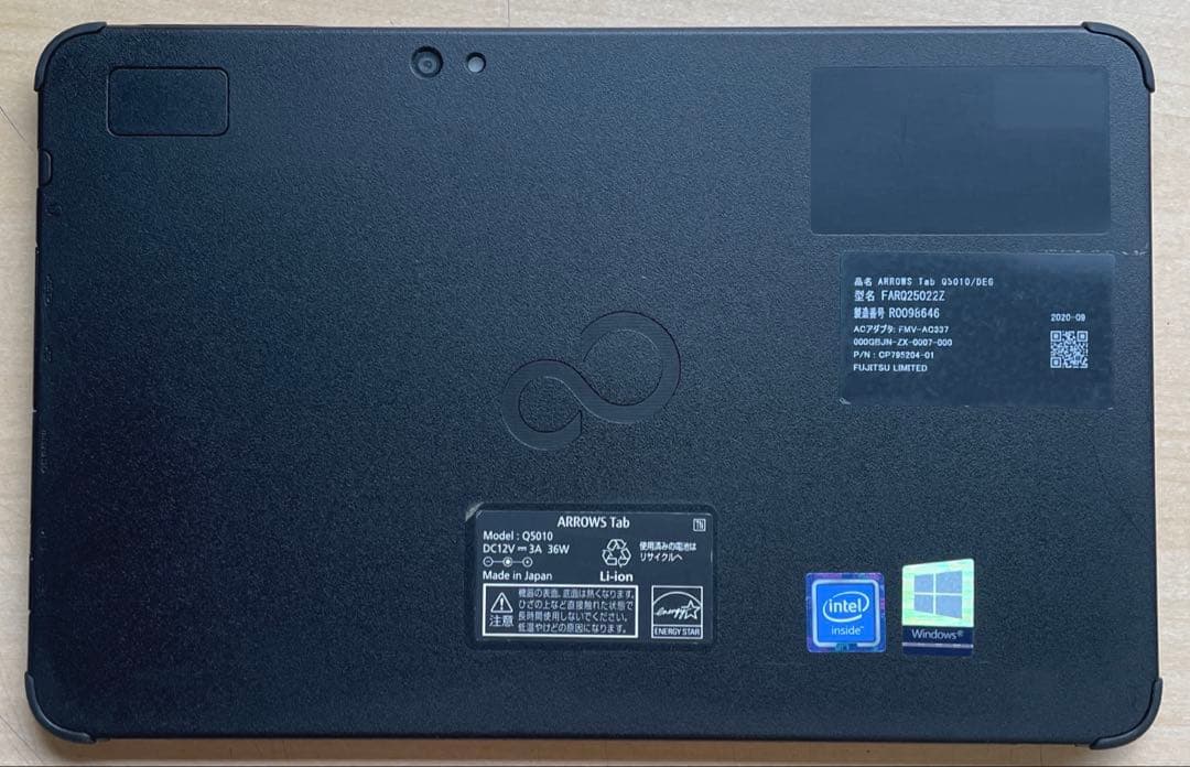 ARROWS Tab Q5010/DEG Celeron 128GB 美品　#3