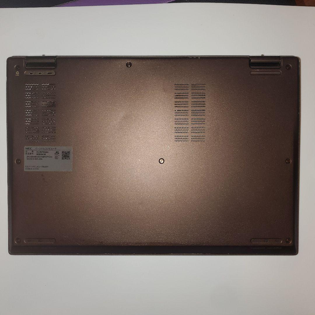 第8世代i7 NEC Lavie PM750/NAA ノートPC 指紋認証