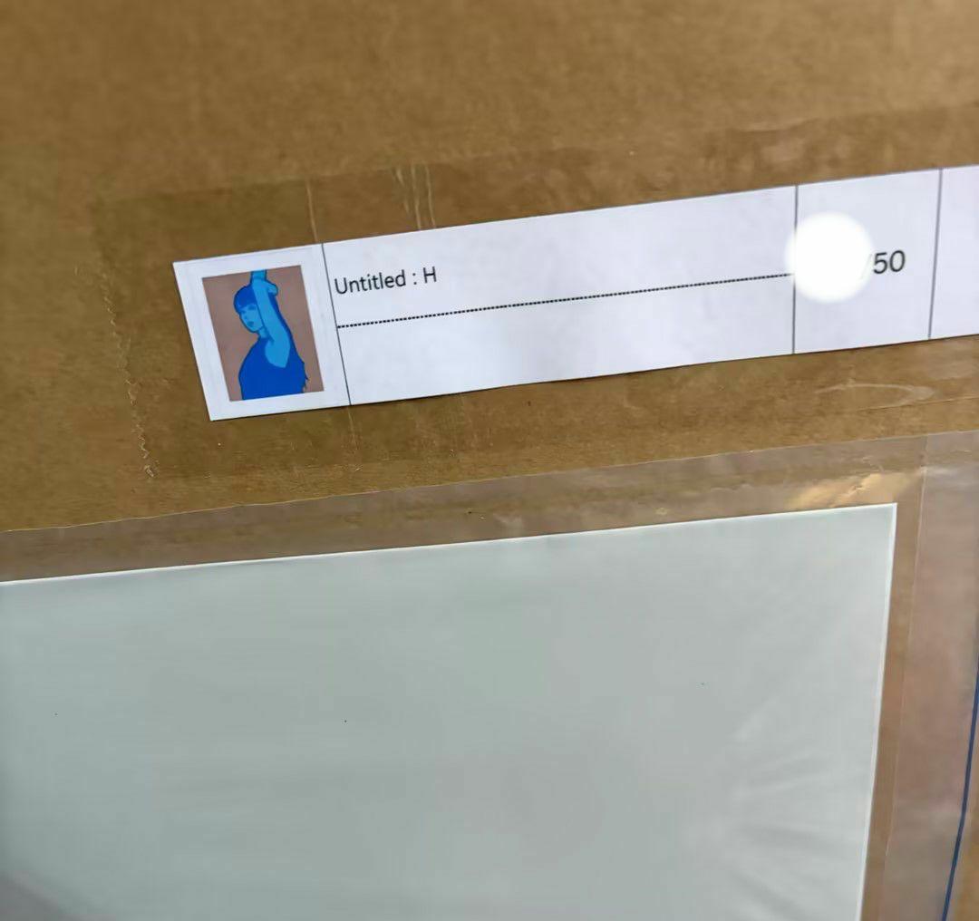 Untitled : H ED50 シルクスクリーン