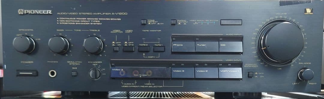 ■PIONEER　A-V1200  AVアンプ